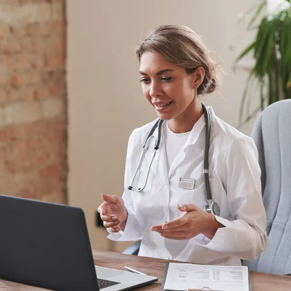 Doctor reviews your profile
